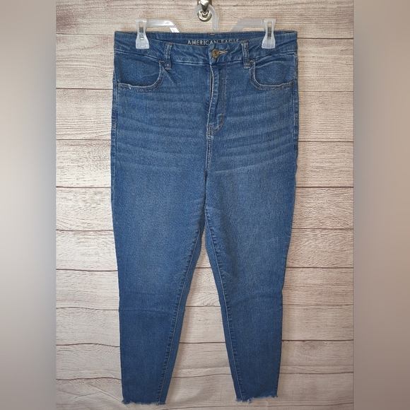 American Eagle Curvy Hi-Rise Jegging Size 12 REGULAR - Picture 1 of 5